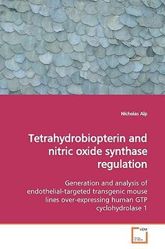 portada tetrahydrobiopterin and nitric oxide synthase regulation (en Inglés)
