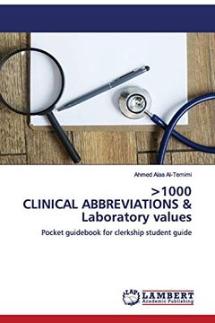 portada >1000 Clinical Abbreviations & Laboratory Values: Pocket Guid for Clerkship Student Guide (en Inglés)