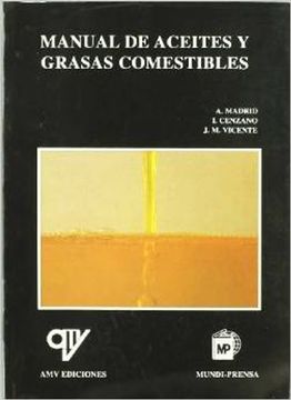 portada Manual de Aceites y Grasas Comestibles (in Spanish)