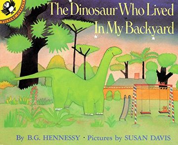 portada The Dinosaur who Lived in my Backyard (Picture Puffins) (en Inglés)
