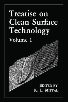 portada Treatise on Clean Surface Technology: Volume 1 (en Inglés)