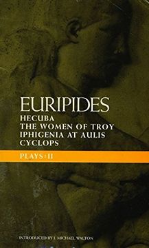 portada Euripides: Plays Two: "Cyclops", "Hecuba", "Iphigenia in Aulis "And "Trojan Women" vol 2 (Classical Dramatists) (en Inglés)