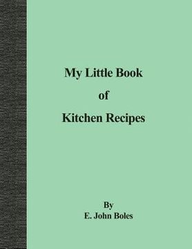portada My Little Book of Kitchen Recipes (en Inglés)