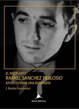 portada Incognito Rafael Sanchez Ferlosio,El