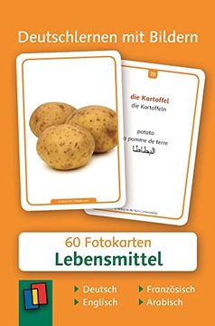 portada Lebensmittel: 60 Fotokarten auf Deutsch, Englisch, Franzã¶Sisch und Arabisch