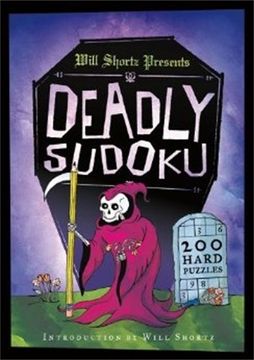 portada will shortz presents deadly sudoku: 200 hard puzzles (en Inglés)