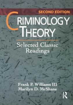 portada Criminology Theory: Selected Classic Readings (in English)