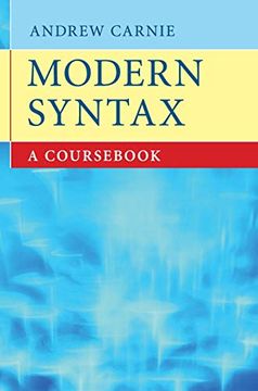 portada Modern Syntax: A Cours (in English)