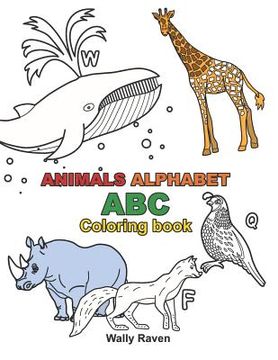 portada Animals Alphabet ABC Coloring book (en Inglés)