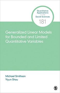 portada Generalized Linear Models for Bounded and Limited Quantitative Variables (en Inglés)