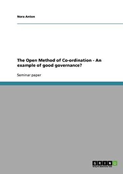 portada the open method of co-ordination - an example of good governance? (en Inglés)