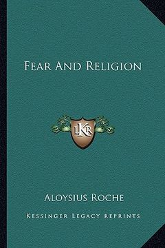 portada fear and religion (en Inglés)