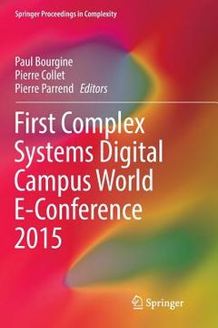portada First Complex Systems Digital Campus World E-Conference 2015 (en Inglés)