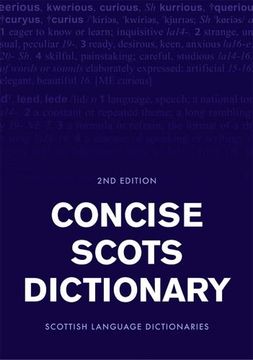 portada Concise Scots Dictionary: Second Edition (Scots Language Dictionaries) (en Inglés)