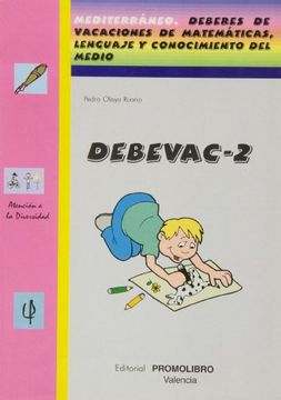 portada mediterráneo-debevac/2-deberes vacaciones matemáticas, leng.y conoc.-n/2 e.p.(r)(2002)