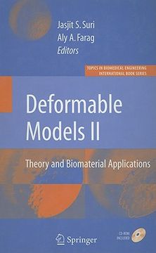 portada deformable models: theory and biomaterial applications [with cdrom] (en Inglés)