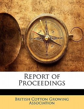 portada report of proceedings