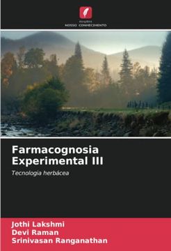 portada Farmacognosia Experimental iii: Tecnologia Herbácea