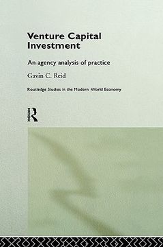 portada venture capital investment: an agency analysis of uk practice (en Inglés)