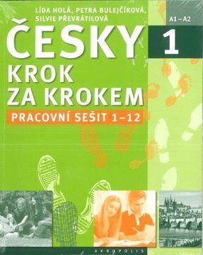 portada New Czech Step by Step 1: Workbook 1 - Lessons 1-12 2016 (in English)