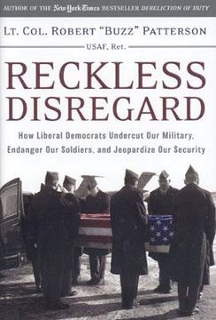 portada reckless disregard: how liberal democrats undercut our military, endanger our soldiers, and jeopardize our security (en Inglés)