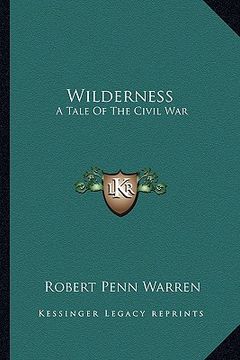 portada wilderness: a tale of the civil war