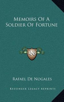 portada memoirs of a soldier of fortune