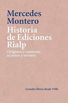 portada Historia de Ediciones Rialp (in Spanish)