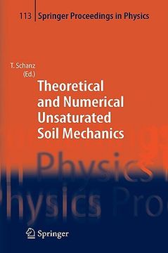 portada theoretical and numerical unsaturated soil mechanics (en Inglés)