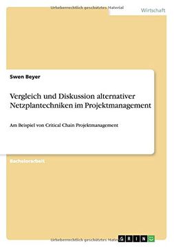 portada Vergleich und Diskussion alternativer Netzplantechniken im Projektmanagement (German Edition)