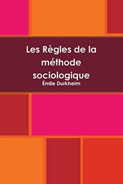 portada Les Règles de la Méthode Sociologique (en Francés)