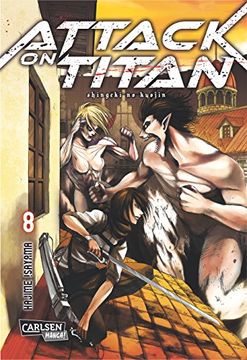 portada Attack on Titan 08 (en Alemán)
