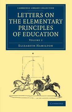 portada Letters on the Elementary Principles of Education (Cambridge Library Collection - Education) (in English)