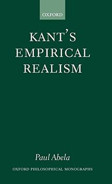 portada Kant's Empirical Realism (Oxford Philosophical Monographs) (en Inglés)