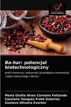 portada Ba-har: potencjal biotechnologiczny (en Polaco)
