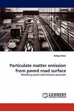 portada particulate matter emission from paved road surface (en Inglés)