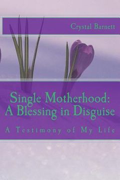 portada Single Motherhood: A Blessing In Disguise: A Testimony of My Life (en Inglés)