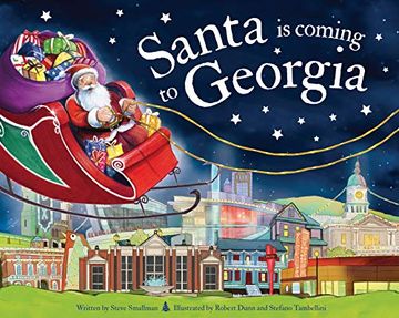 portada Santa is Coming to Georgia (en Inglés)