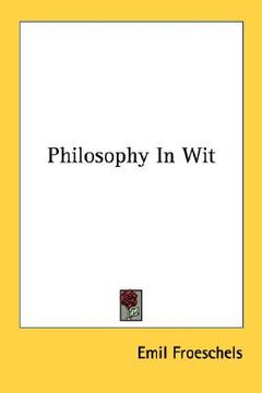portada philosophy in wit (en Inglés)