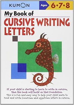 portada My Book of Cursive Writing Letters : Letters (en Inglés)