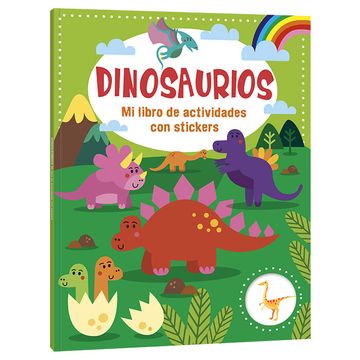 portada Dinosaurios - Mi Libro de Actividades con Stickers