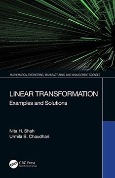 portada Linear Transformation: Examples and Solutions (Mathematical Engineering, Manufacturing, and Management Sciences) 