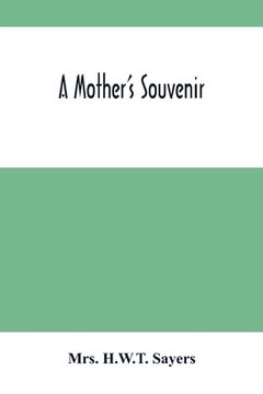 portada A Mother'S Souvenir (en Inglés)