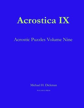 portada Acrostica IX (en Inglés)