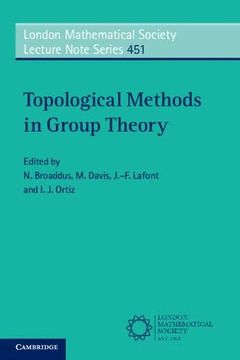 portada Topological Methods in Group Theory (London Mathematical Society Lecture Note Series) (en Inglés)