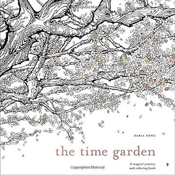 portada The Time Garden: A Magical Journey and Coloring Book (Time Adult Coloring Books) 