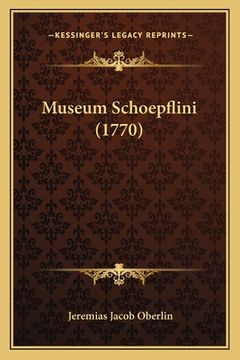 portada Museum Schoepflini (1770) (en Latin)
