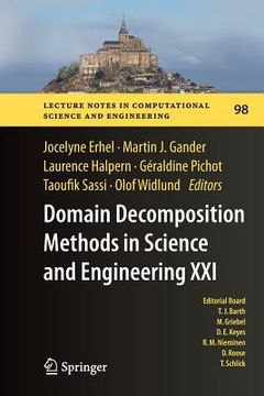 portada Domain Decomposition Methods in Science and Engineering XXI (en Inglés)