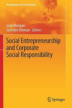 portada Social Entrepreneurship and Corporate Social Responsibility (Management for Professionals) (in English)