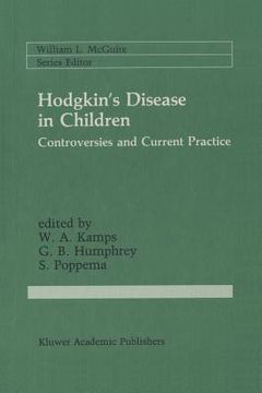 portada Hodgkin's Disease in Children: Controversies and Current Practice (en Inglés)